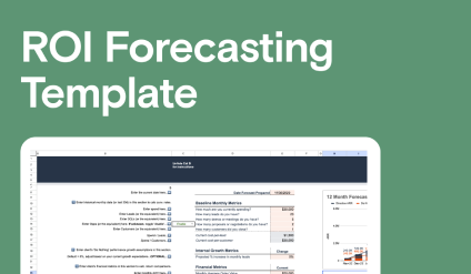 ROI Forecasting Tool