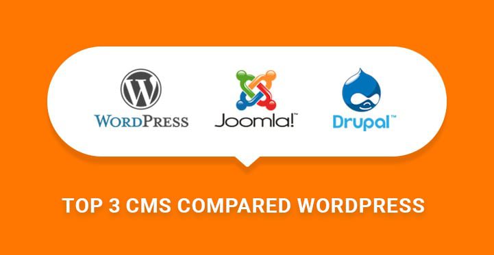 Top 3 content management systems